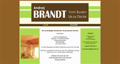 Desktop Screenshot of andrzejbrandt.com